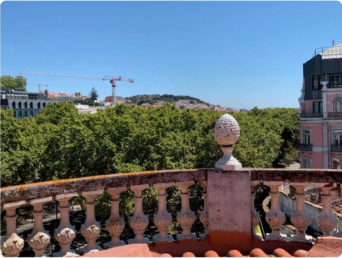 Charming Central Sunny Penthouse Lissabon Exterior foto