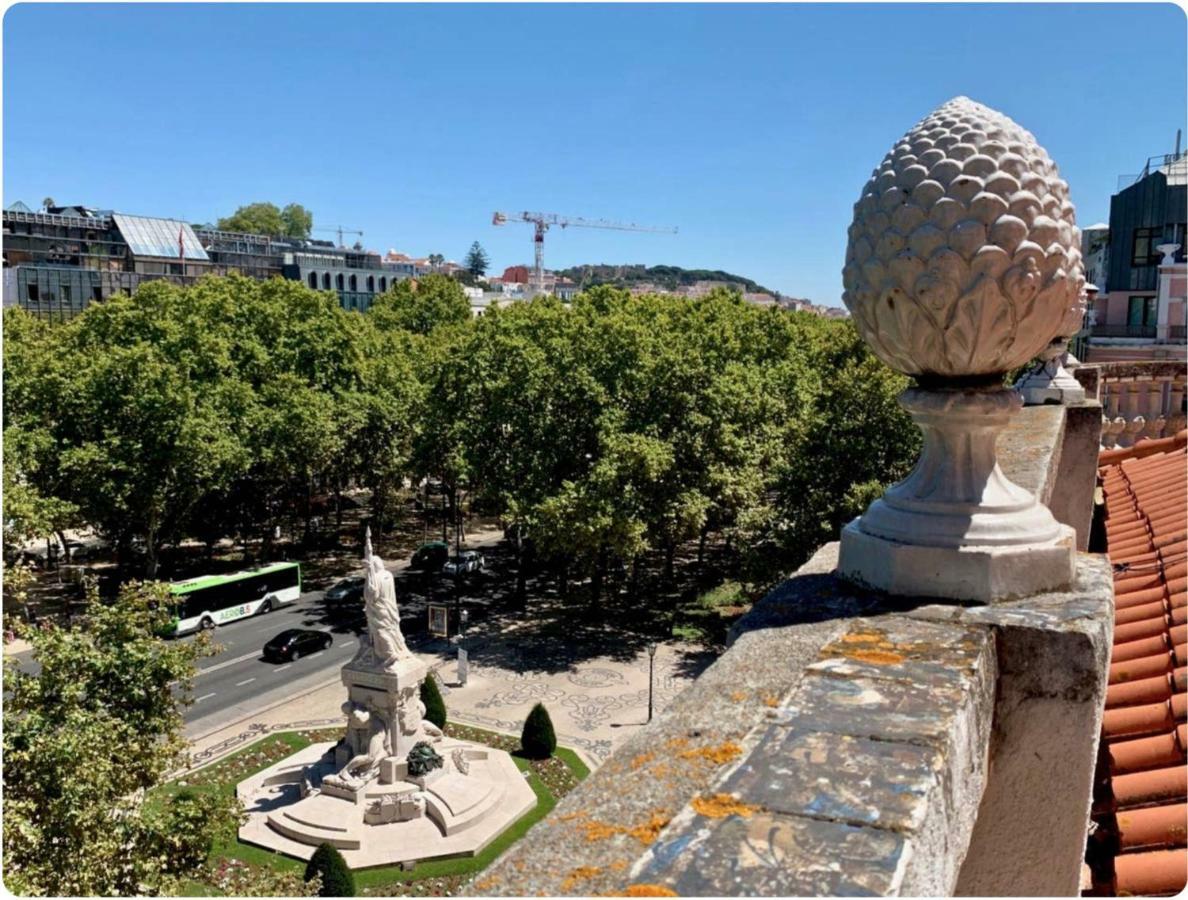 Charming Central Sunny Penthouse Lissabon Exterior foto